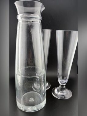 Prodyne Iced Carafe 27 oz and 2 glasses 14oz